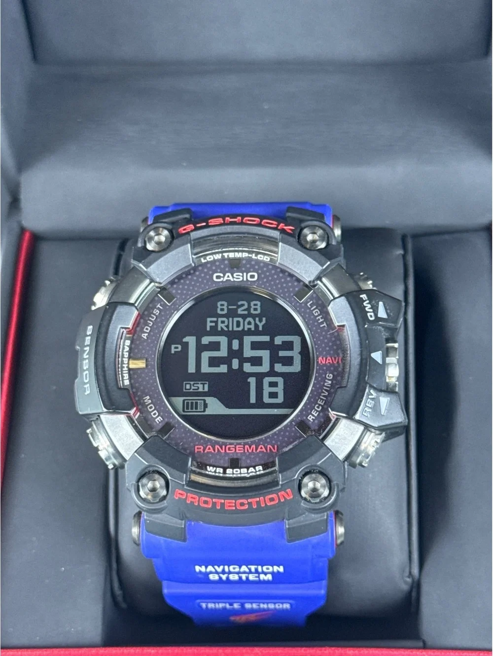 Casio G-Shock Rangeman GPR-B1000 GPS Watch Blue